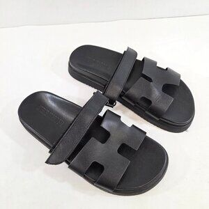 Steve Madden Mayven Sandal Slides Black Size 7.5